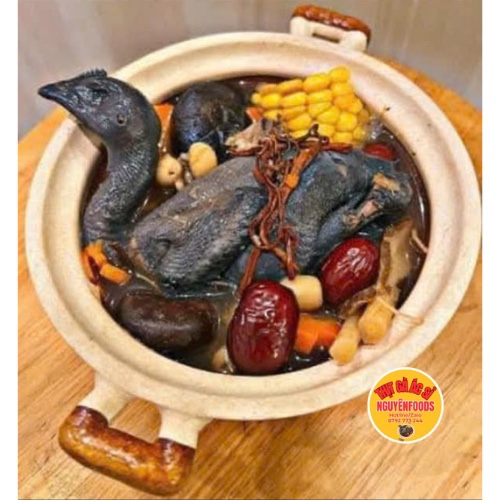 Gà ác tiềm thuốc Bắc